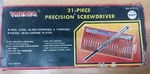 Triumph No. 4101A- 21 Pc Precision Screwdriver Set. Fixed Price $19.99.