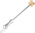 Scraper For Grill Cleaning 17 Handle Useful Hot Grates - Brass Bbq.... Fixed Price $47.90.
