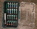 Masterforce Tools 21-PC. Torsion Zone Impact Rugged Drive Bit Set, 236-9200. Fixed Price $9.95.