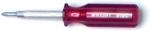 9180 4-IN-1 Screwdriver 3-1/2INCH Blade Length 3/16INCH, 5/16INCH, #1, #2. Fixed Price $23.73.