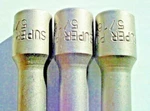 Chrome Vanadium Magnetic Nut Driver Setter Long X 5/16" 3 Piece New. Fixed Price $26.77.