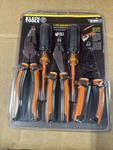 Klein Tools 5PC 1000V Insulated Kit W/ Pliers Screwdrivers Wire Strippers. Fixed Price $109.97.