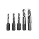 Milescraft Stubbybit High Speed Steel Hex Drill Set 1/4 Dia. In. Shan. Fixed Price $21.26.