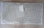 Kohler Silicone Rubber Rectangular Sink Mat #K80088 Lt. Grey-new ( Pre Owned ). Fixed Price $34.99.