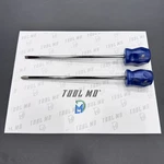 Snap-on Tools New 2PC Power Blue Xl Stubby Handle Standard Shaft Screwdriver Set. Fixed Price $149.95.