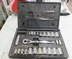 Vintage O-ratchet 12-PIECE Socket Set 3/8 Drive Deluxe S.a.e Tool (used). Fixed Price $30.00.