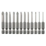Vesttio Phillips Cross Slot Screwdriver Bit Set 12PCS / Inch, Grey. Fixed Price $19.92.