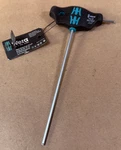 Wera 023359 454 Hf T-handle Hexagon Screwdriver Hex, 1/8" 150MM. Fixed Price $11.99.