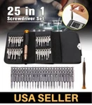 25 Multi Small Precision Torx Mini Screwdriver Set Bits Laptop Repair Tool Kit G. Fixed Price $14.99.
