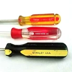 Of 2 Vtg Stanley Flat Slotted Screwdriver No 64-876 And # Usa Bonus *. Fixed Price $24.72.