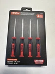 Icon Professional Mini Screwdriver Set, 4-PIECE, Lifetime Warranty, High Quality. Fixed Price $22.95.