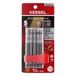 Vessel Impact Bit Set 3-1/2" 5PC Jis Like Phillips Flat Slot Torx Mag HRC62. Fixed Price $14.77.