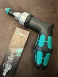 Wera 05074712001 Adj Trq Scrdrvr, 1/4 In, 25-55 In-lb 6AAV8. Fixed Price $150.00.