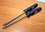 Popular Mechanics Screwdriver Set 30766 #3 Big Phillips And 30799 5/16" Slotted. Fixed Price $11.25.