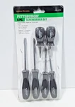 Pittsburgh Screwdriver Set 6 Piece 3 Straight Phillips Magnetic Tips Chrome. Fixed Price $11.95.