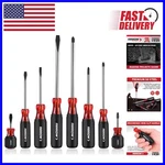 Durable 8-PIECE Magnetic Screwdriver Set With Non-slip Grip S2 Steel Quality. Fixed Price $50.21.