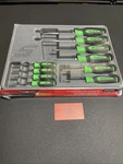 Snap-on SGDX6040BG 10PC Green Combo Instinct Soft Grip Screwdriver Set Usa. Fixed Price $275.00.