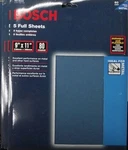 Bosch SS1B080 Grit 9" X 11" Sandpaper, Italy (5-PACKS Of 5PCS). Fixed Price $10.00.