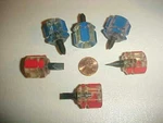 (6) Mini Stubby Short Screwdrivers 3 Phillips Slotted. Fixed Price $10.50.