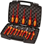 Knipex 10PC Insulated Pliers Screwdriver Electricians Tool Set 1000V 9K989830US. Fixed Price $273.99.