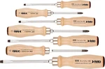 7-PIECE Wooden Handle Screwdriver Set Slotted, Phillips & Pozidriv. Fixed Price $116.99.