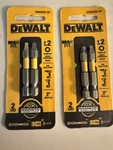 Packs Of 2PC Each Dewalt Maxfit Power Bits DWA2SQ2-2H #2 Square 2IN. Fixed Price $11.98.