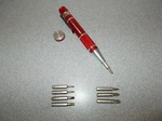 Aluminum Mini Bit Screwdriver Micra Tool Set Top Quality Ultima Swiss Wagner New. Fixed Price $8.99.
