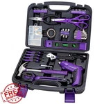 Cartman 149PC Tool Set W/ Purple Screwdriver. Fixed Price $118.99.