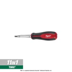 11-IN-1 Multi-tip Combination Screwdriver With Square Bits. Fixed Price $13.95.