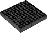 Bremorou 12 Holes Hex Bit Holder 10 Pcs 1/4 Inch Organizer, Black Plastic Dr. Fixed Price $8.83.