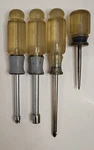Craftsman Nut Driver =v= 5MM 4198, 9MM 41985, Phillips 41295, Awl 41027 *lot*. Fixed Price $8.40.