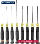 Klein Tools 85617 Mini Precision Screwdriver Set, Slotted, Phillips, Torx, Cushi. Fixed Price $44.02.
