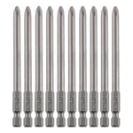 Vesttio Phillips Cross Slot PH2#2 Long Screwdriver Bit Set 10PCS 1/4 Inch Hex. Fixed Price $20.01.