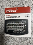 Hyper Tough 32-PCS Screwdriver Bit Set Quick-release Holder Drill Attachment. Fixed Price $14.50.