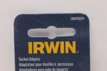 Irwin Socket Adapter Steel Alloy Square 1/4" Drive IWAF26214. Fixed Price $7.17.