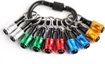 10PC Portable Bit Holder Keychain, 1/4IN Hex Shank Screwdriver Clip For Impa. Fixed Price $19.94.