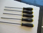 Lot Of 5 Bondhus 10707 1/8" Balldrivers Hex Keys Long 6 3/8" Shank New. Fixed Price $20.00.