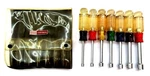 Vintage Craftsman 7 Piece Nut Driver Set No 9-4196 Sae Hollow Shank With Case. Fixed Price $23.09.