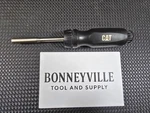 Caterpillar 9U-7291 Ratcheting Screwdriver, Holder & 5 Bits By Snap On. Fixed Price $98.00.
