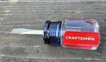 Craftsman Slotted Flat Stubby 41854 Wf Screwdriver 3/16" X 1-1/2" Made In Usa. Fixed Price $8.97.