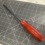 Mac Tools Flat Screwdriver PKR8A 11" Long Red Hard Handle Usa Nice!. Fixed Price $32.99.