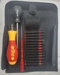 Wiha 28792 Insulated Torquecontrol 16PC Slimline Set 18-62 In-lbs 1000V Germany. Fixed Price $249.99.