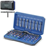 Upgraded 42 In 1 Magnetic Screwdriver Set, Ankilo Diy Ratchet Blue. Fixed Price $39.99.