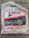 (qty 33) Raven Everflow 5/16" X 2-1/4" Bolts Plastic Grips Nuts Washers Assembly. Fixed Price $27.32.