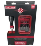 Craftsman V-series CMHT68143V 18-PIECE Ratcheting Screwdriver Set X-tract Bits. Fixed Price $34.99.