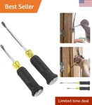 Klein Tools 85442DD Screwdriver Set, Demolition Driver, 1/4-INCH And 5/16-INCH. Fixed Price $34.99.