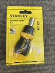 Stanley Stubby Multi-bit Ratcheting Screwdriver 66-358. Fixed Price $12.00.