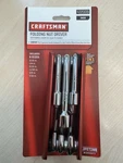 Craftsman Folding Nut Driver Sae 6 Sizes 1 Tool 22009 Magnetic Retention New. Fixed Price $18.99.
