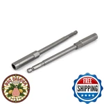 Uxcell 150MM 8MM Hex Nut Driver Socket Bit, Metal, 2PCS. Fixed Price $21.27.