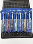 Vintage Champion 7 Pc Sae Nut Driver Set. Fixed Price $12.00.